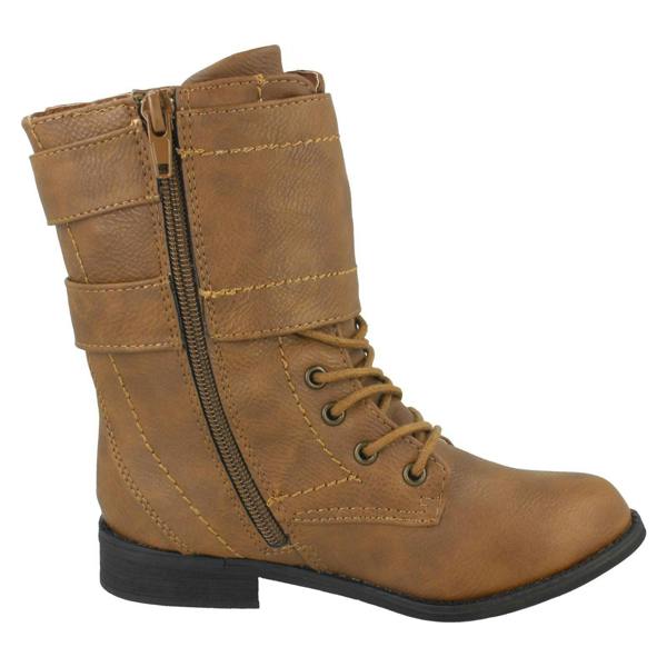 Spot On Girls Spot On Boots With Buckle Design