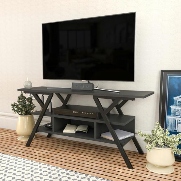 Decorotika Minerva Modern Tv Stand TV Cabinet for TV's up to 55"