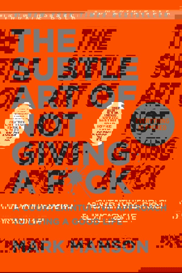 The Subtle Art of Not Giving a F*ck, Everything is F*cked, Atomic Habits and The Courage to Be Disliked 4 Books Set