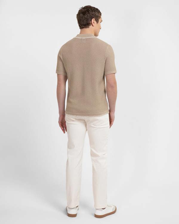 Steel & Jelly Morden - Honeycomb Knit Short Sleeve Shirt