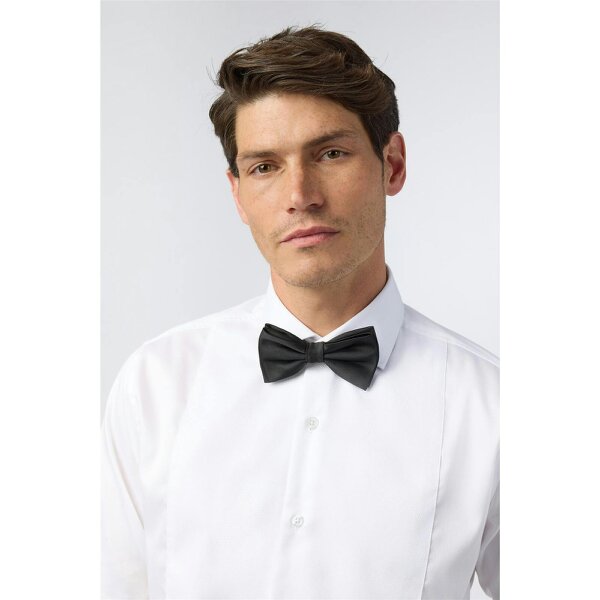Alexandre Silver Alexandre Tailored Fit White Non-Iron Bib Dress Double Cuff Shirt