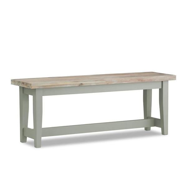 Statement Furniture Florence Bench Wooden Dining Table Seat 120cm Long