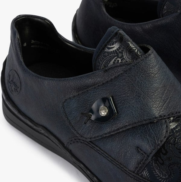 Rieker 48951-14 Womens Shoes - Blue