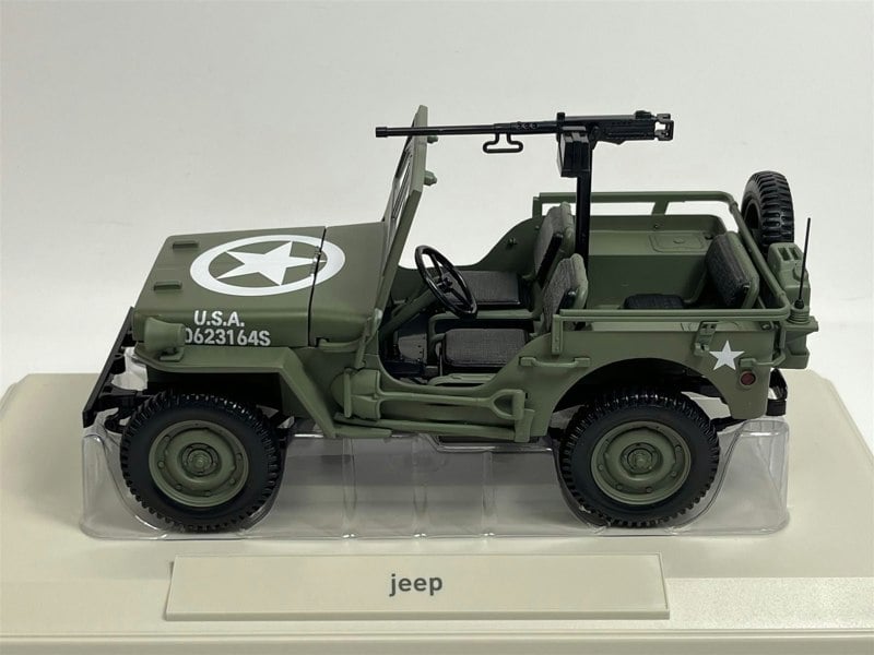 Norev Jeep Army D Day 1944 1:18 Scale Norev 189016