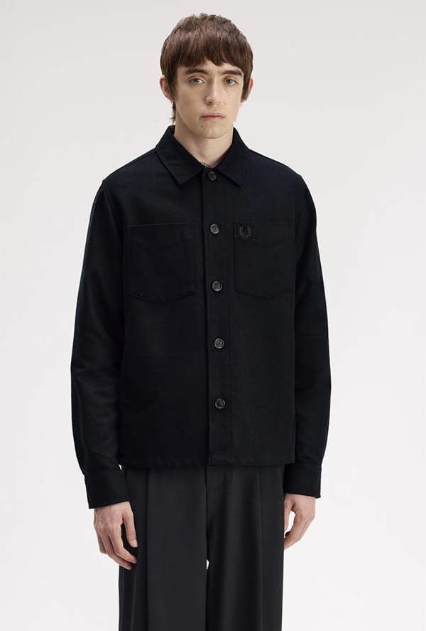 Fred Perry Brushed Twill Overshirt