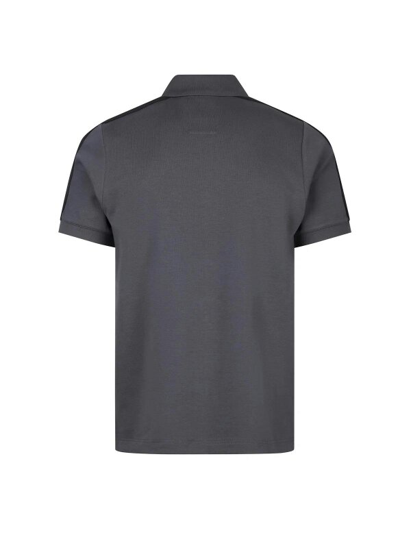 Luke 1977 Luke1977 Caltech 1000 Zip Polo Shirt - Charcoal