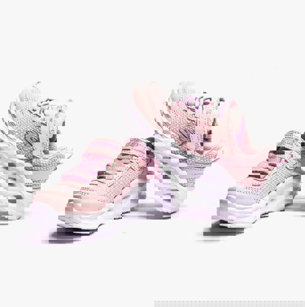 Skechers 303715N/LTPK SKECHERS SOLA GLOW Girls Trainers Light Pink