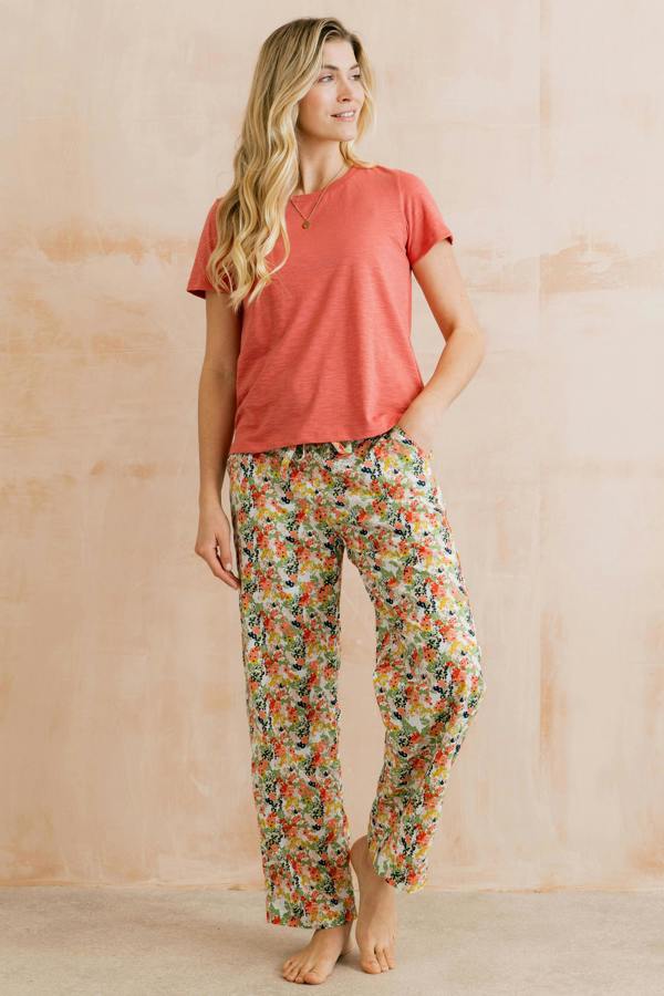 Lily & Me Mayflower Pyjama Set White