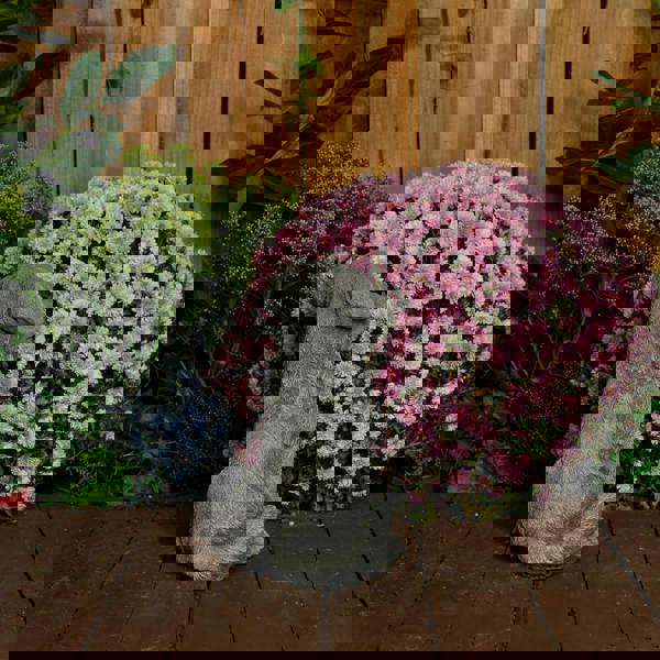 Rottweiler Puppy Stone Cast Ornament 