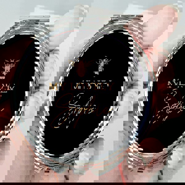 Personalised Memento Company Personalised Bee-u-tiful Compact Mirror