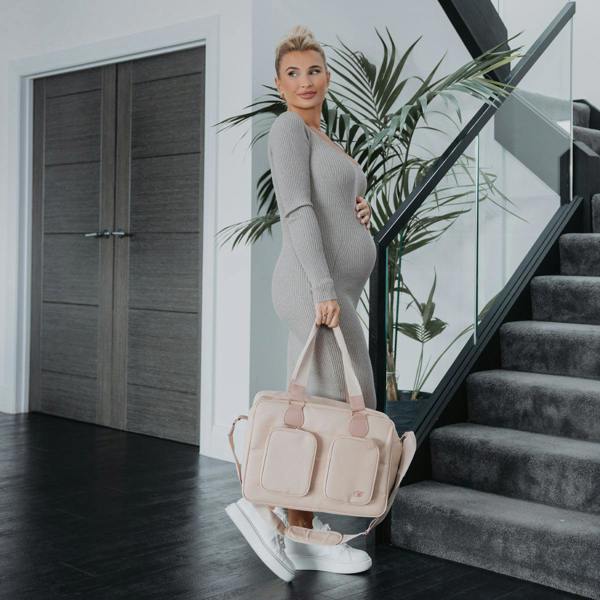 My Babiie Billie Faiers Blush Deluxe Changing Bag