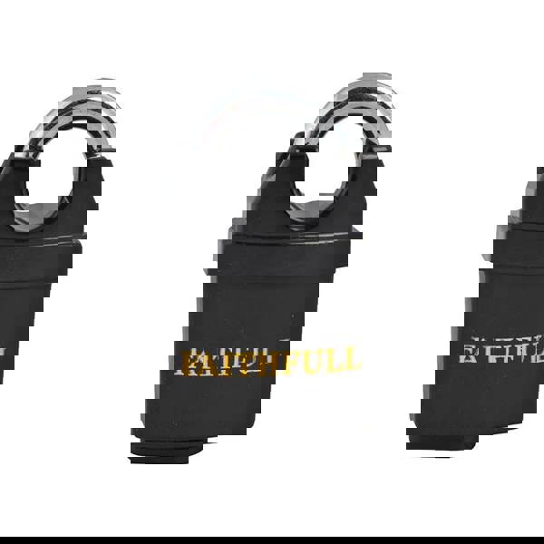 Faithfull Pvc Coated Brass Padlock 50mm - Multi Colour