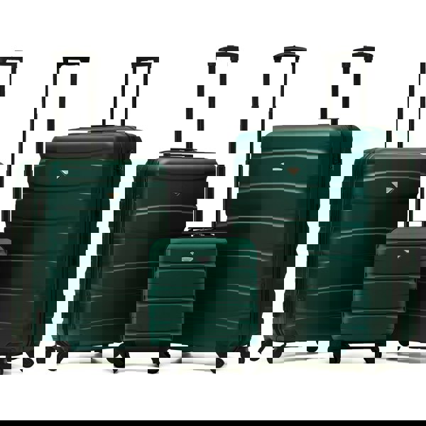 Flight Knight 45x36x20cm Cabin Case with Medium and Large Size Check-in Hold Luggage