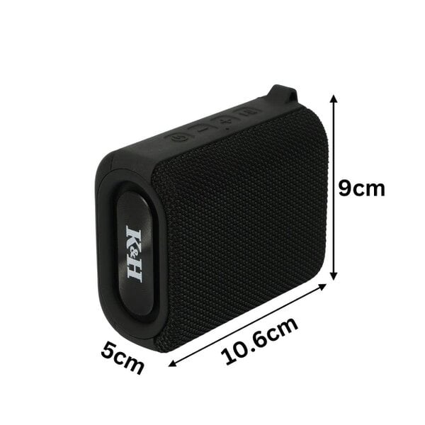 Portable Wireless Speaker with 1200mAh Battery Bluetooth Connectivity TF Card Slot IPX7 Waterproof IPX7 Waterproof Rating for Outdoor Use