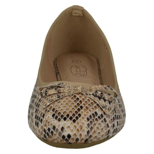 Spot On Ladies Spot On Flat Ballerinas F80454