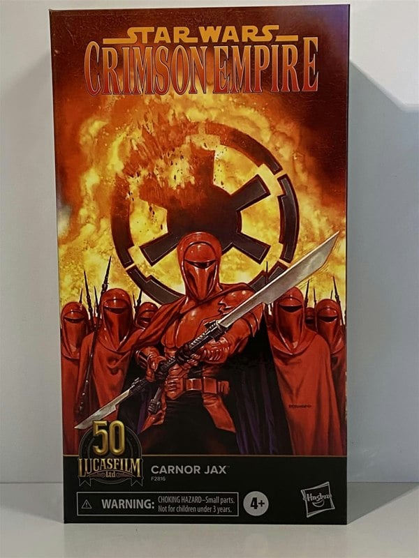 star wars carnor jax black series 50th anniversary lucas film hasbro f2816
