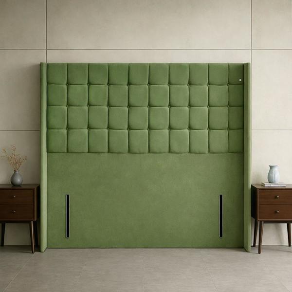 Great British Beds Winged Cubed Headboard