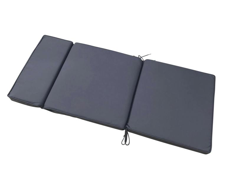 The Garden Marketplace Full Cushion for Recliner Chair, Multi-Position Chair Pad with Zipped Washable Cover, Fade-Resistant 180g Polyester