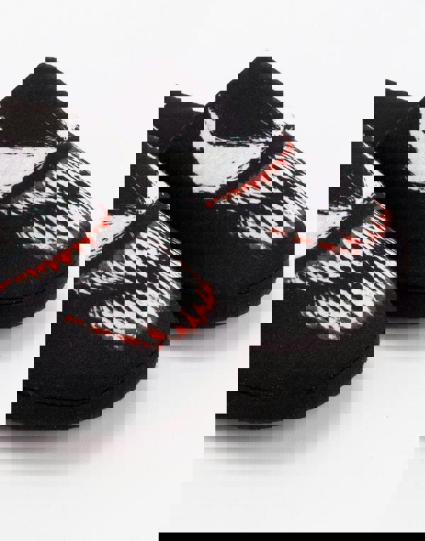 Marvel Mens Black Venom Mule Slippers