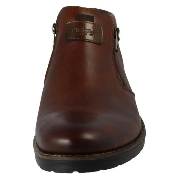 Rieker Mens Rieker TEX Double Zip Chelsea Ankle Boots 14656