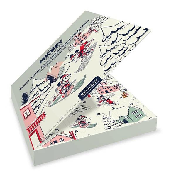Disney, Mickey and Minnie Ski Bath & Body Advent Calendar, Advent Calendars And Cards, Month To View, Entertainment, Gift