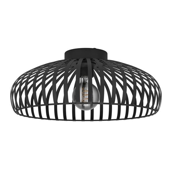 EGLO Mogano 3 Wireframe Black Flush Ceiling Light ⌀: 43cm