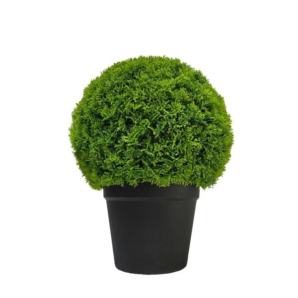 Artificial Cypress Topiary Ball - 30cm - Evergreenery