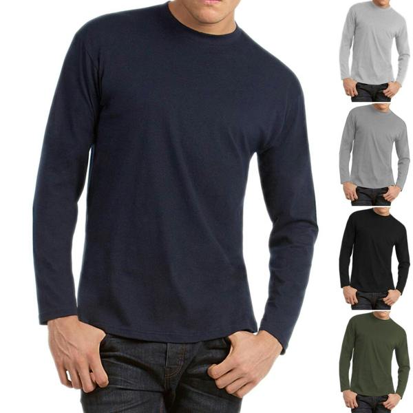 Men's Basics Long Sleeve T Shirt
