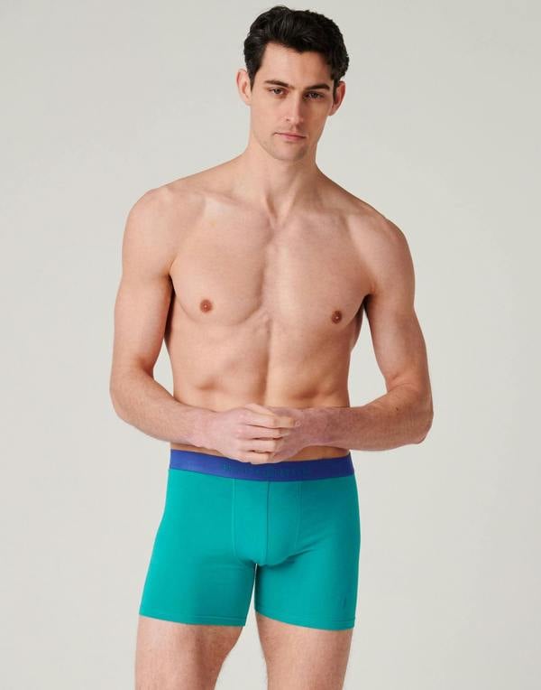 British Boxers Three-pack Men's Cotton Stretch Trunks – Fresh Citrus