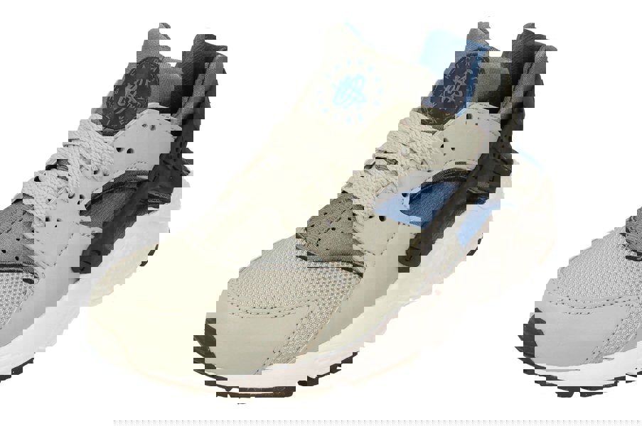 Nike Huarache Run GS Trainers Fb8030  001 - Light Smoke Dark Marina Blue 001 - Photo 0