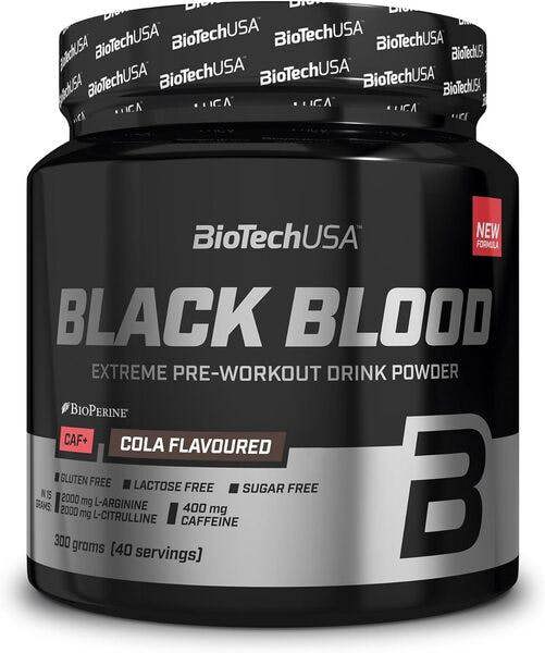 BioTechUSA Black Blood CAF+, Cola - 300g