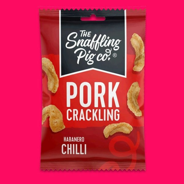 The Snaffling Pig Co Hot to Trot Habanero Pork Crackling Case