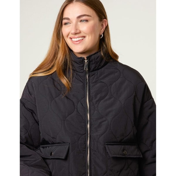 Blue Vanilla Quilted Jacket