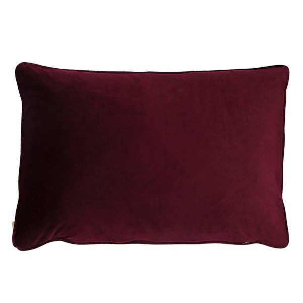 Evans Lichfield Midnight Garden Aquilegia Cushion Cover - Shiraz