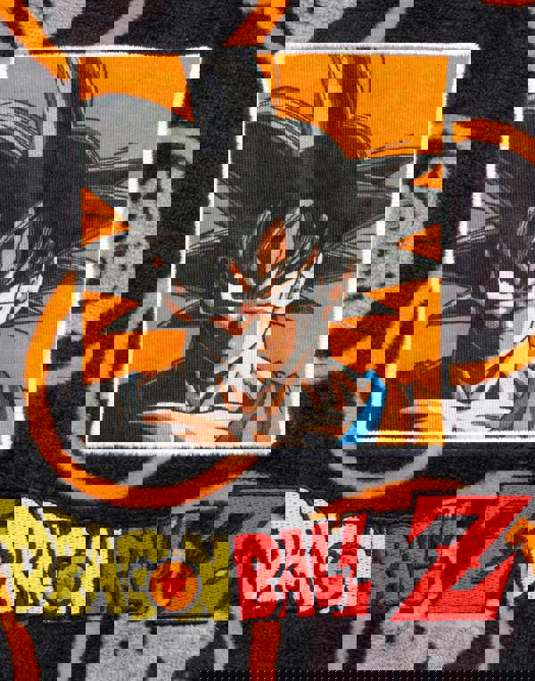 Dragon Ball Z Goku Family Symbol MensBlack Bathrobe