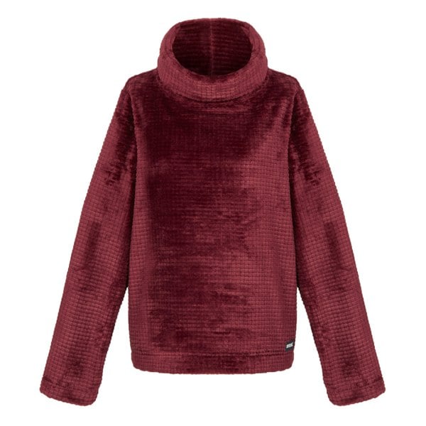 Regatta Women's Bardou II Velour Fleece Top - Cabernet