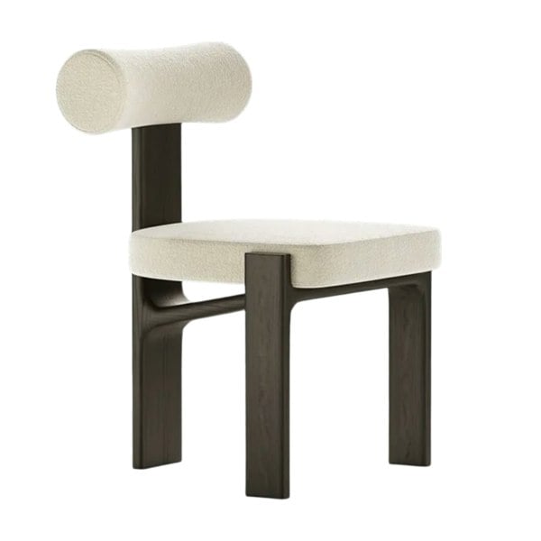 Zerra Dining Chair - Luxury Oak Wood & Comfort of Soft Fabric