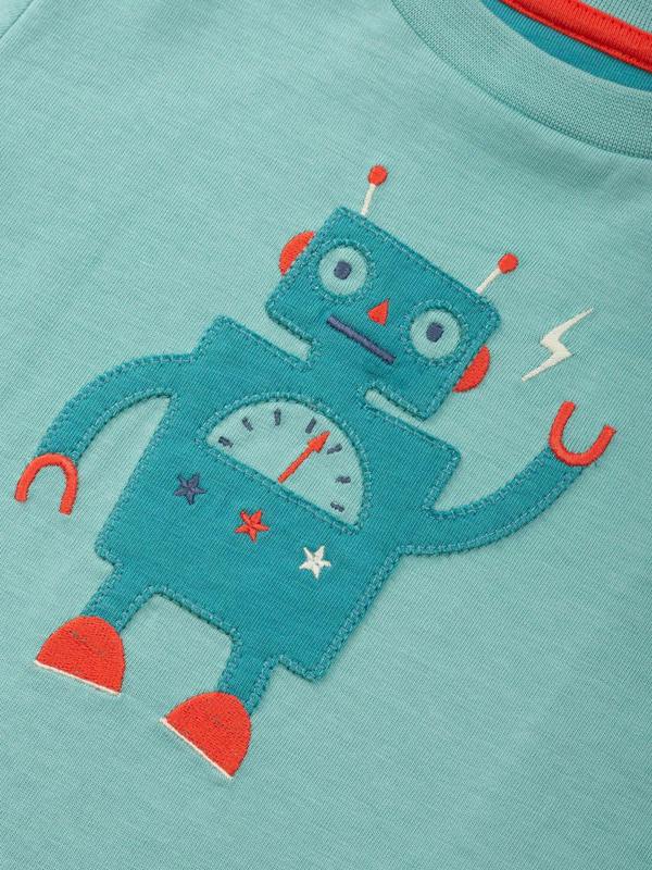 Kite Boys Organic Rob The Bot T-Shirt
