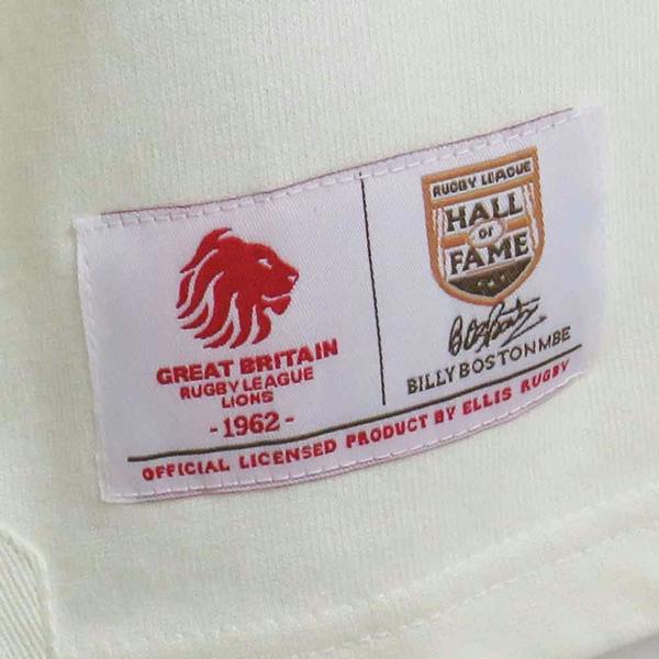 Great Britain Rugby League Shirt 1962 Billy Boston