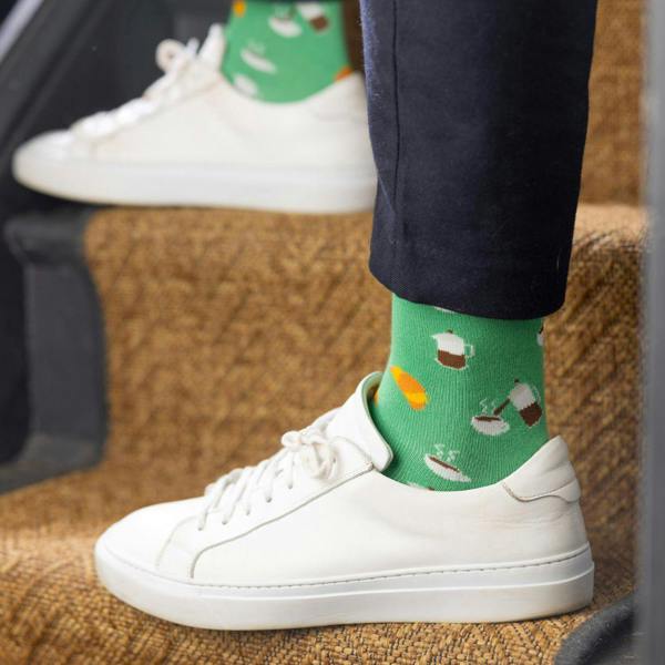 Swole PandaSocks SingleCoffee Bamboo Socks, GreenBoxers & Briefs