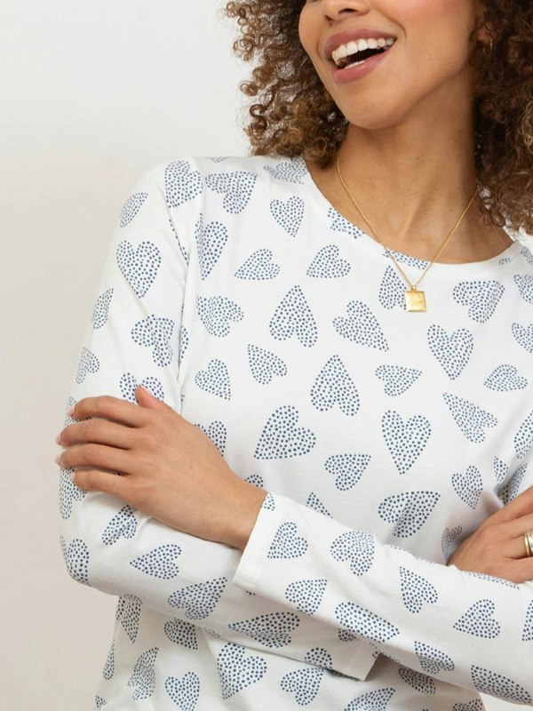 Kite Organic Tarrant Jersey Top Love You
