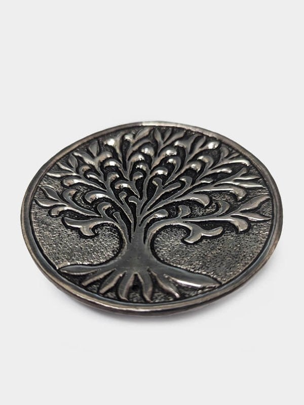 Namaste Tree Of Life Aluminium Incense Holder