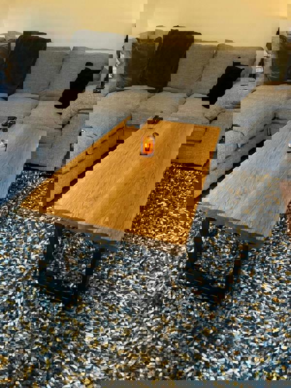 Sophisticated Oak Coffee Table - TRL Handmade Furniture