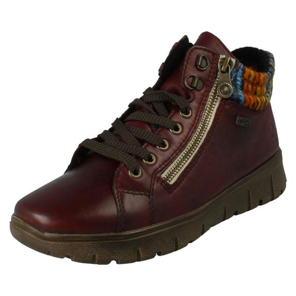 Rieker Ladies Rieker Wide Fit Ankle Boots N1305