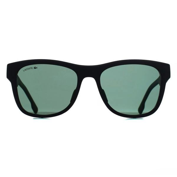 Lacoste Sunglasses L6043S 002 Matte Black Green Mirror