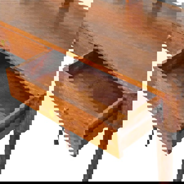 Artisan Furniture Solid Wood Elevated Chestnut Console Table