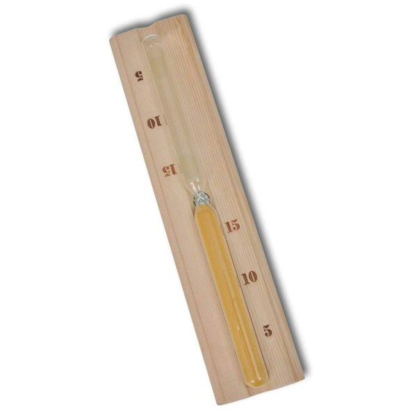 Berkfield 5 Piece Sauna Accessory Bucket Spoon Hourglass Thermo-hygrometer