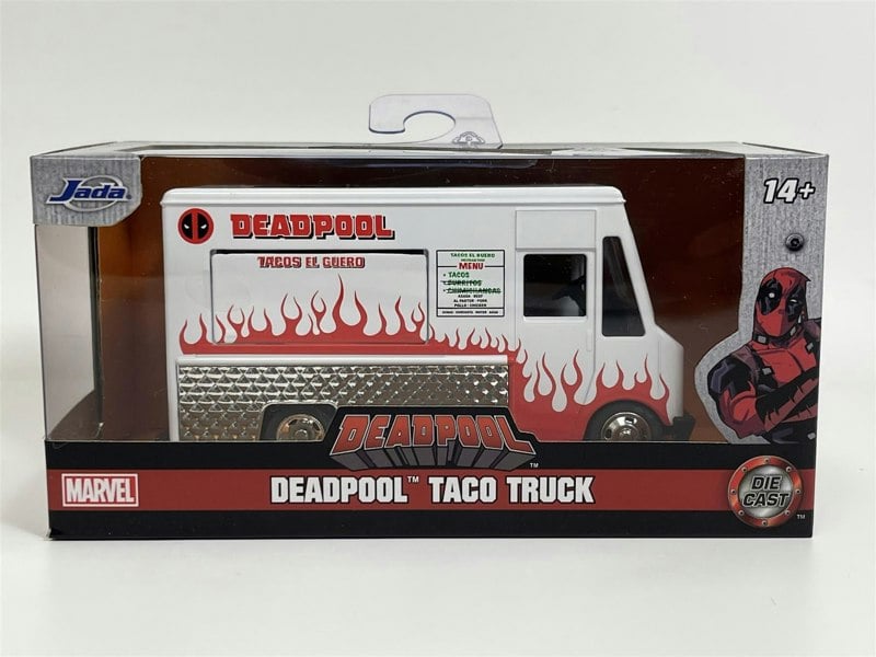 Jada Deadpool Taco Truck White Red 1:32 Scale Jada 99800