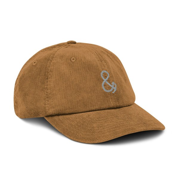 Anchor & Crew Ampersand Signature Corduroy Embroidered Baseball Cap