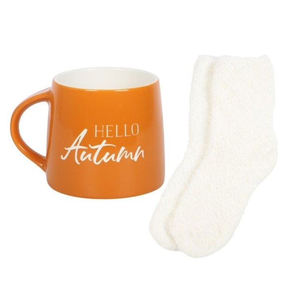 Serano Hello Autumn Mug and Socks Set